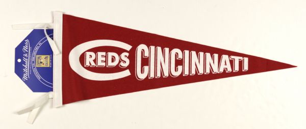 2000s Cincinnati Reds Mitchell & Ness 23 1/2" Full Size Pennant 