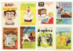 1973-74 Fleer Crazy Covers - Lot of 27