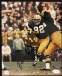 1990s Lionel Aldridge Green Bay Packers Signed 8" x 10" Photo - JSA Sticker