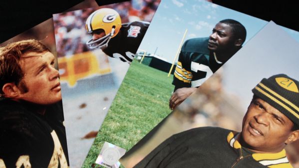 1960s Donny Anderson Herb Adderley Willie Wood & Bob Jeter Green Bay Packers Signed 8" x 10" Photo - JSA Sticker