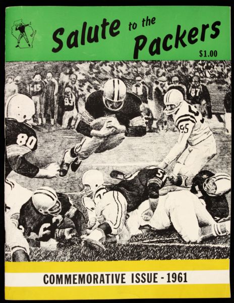 1961 Salute to the Green Bay Packers Commemorative Yearbook - High Grade 
