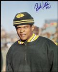 1990s Bob Jeter Green Bay Packers Signed Vern Biever 8" x 10" Photo - JSA 