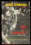 1963 Vince Lombardi Run to Daylight Hardcover Book - First Printing