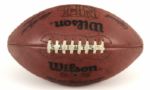 1980s-90s Ray Nitschke Green Bay Packers Signed ONFL (Rozelle) Game Used Football Saints Written (JSA) 