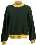 1967 Circa Don Horn Green Bay Packers Game Worn Jacket (MEARS LOA) 