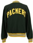 1967 Circa Don Horn Green Bay Packers Game Worn Jacket (MEARS LOA) 