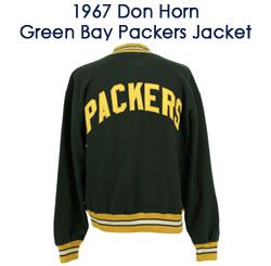 1967 Circa Don Horn Green Bay Packers Game Worn Jacket (MEARS LOA) 