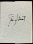 1989 Jimmy Stewart and His Poems Signed Book - JSA 