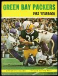 1963 Jim Taylor Green Bay Packers Team Yearbook 