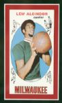 1969-71 Lew Alcindor Milwaukee Bucks Signed Magazine Page Ticket  & Rookie Card Display - JSA 
