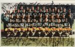 1966 Green Bay Packers Team Signed Poster Honoring Super Bowl I Championship Team w/35 Sigs. Incl. Starr Taylor Gregg Aldridge Nitschke - JSA 
