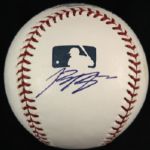 2007-12 Ryan Braun Milwaukee Brewers Single Signed OML (Selig) Baseball - JSA 