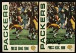 1966 Ray Nitschke Green Bay Packers Signed Media Guide w/Another Unsigned Media Guide - JSA