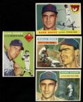 1954-56 Topps Card - Lot of 3 With 1954 Duke Snider Brooklyn Dodgers Blazer 