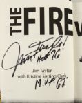 1968-2010 Green Bay Packers Hardcover Book w/Jim Taylor Signed The Fire Within Book (Lot of 3) - JSA
