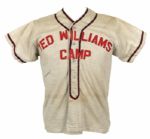 1950s-60s Ted Williams Boston Red Sox Camp Worn Durene Jersey Signed by Williams - (MEARS LOA & JSA)