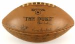 1961 Green Bay Packers Team Signed Football w/45 Sigs. Incl. Vince Lombardi Emlen Tunnell Henry Jordan Ron Kostelnik Elijah Pitts First Lombardi Championship (JSA)