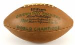 1961 Green Bay Packers Team Signed Football w/45 Sigs. Incl. Vince Lombardi Emlen Tunnell Henry Jordan Ron Kostelnik Elijah Pitts First Lombardi Championship (JSA)