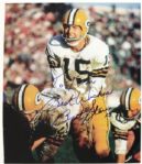 1990s Bart Starr Green Bay Packers Signed 10 1/2" x 12" Photo Lot of 2 - JSA