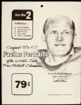 1967-68 Green Bay Packers Williams Prints - Four Sets 20 Total Three of Which are Sealed in Original Packaging 