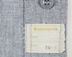 1970s Sakurai Descente Made Japanese Game Worn #6 Flannel Jersey (MEARS LOA) 