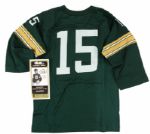 1960s Bart Starr Green Bay Packers Durene Kids Jersey w/Original Flier In Unused State