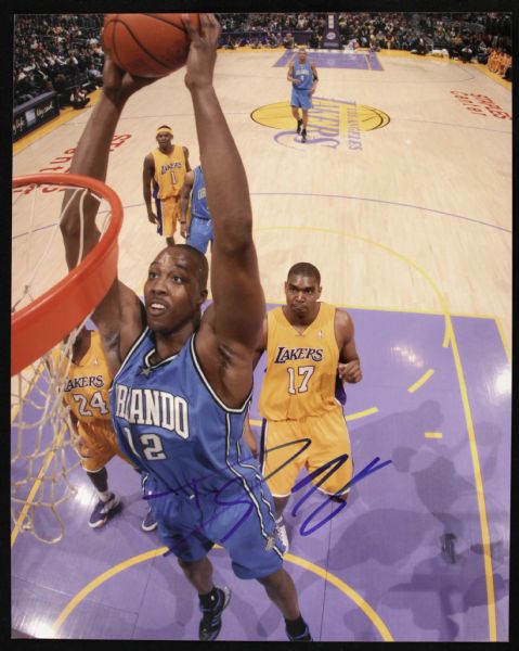 2000s Dwight Howard Orlando Magic Signed 8" x 10" - JSA 