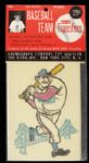 1960s San Francisco Giants Transfer Iron-On Figure (MIP) 