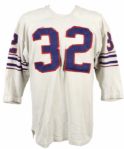 1966-68 Gary McDermott Buffalo Bills Game Worn Jersey Then Handed Down to OJ Simpson As Practice Jersey w/Provenance 