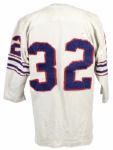 1966-68 Gary McDermott Buffalo Bills Game Worn Jersey Then Handed Down to OJ Simpson As Practice Jersey w/Provenance 