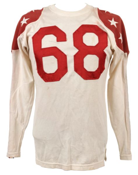 1949-52 Butte Buzzies Game Worn #68 Durene Jersey