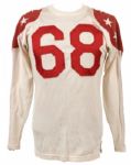 1949-52 Butte Buzzies Game Worn #68 Durene Jersey