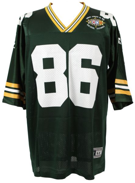 1998 Antonio Freeman Green Bay Packers Signed Super Bowl XXXII Jersey 