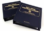 1990s 22kt Football Gold Cards - Two Binders w/100 Cards & 3 Babe Ruth Gold Cards