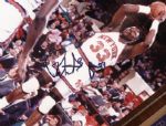 1990s Patrick Ewing New York Knicks Signed 8 x 10 Display - JSA 