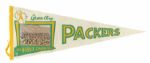 1961 Green Bay Packers World Champions Photo Pennant - Rare Style