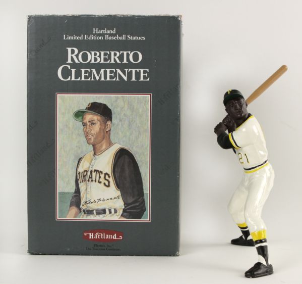 1990 Roberto Clemente Pittsburgh Pirates Hartland Figure In Original Box 