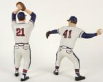 1988-2002 Hartland Statue In Original Box w/Willie Mays Eddie Mathews Warren Spahn (Lot of 5) 