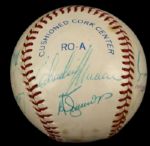 1982-83 Milwaukee Brewers Multi Signed OAL (MacPhail) Baseball w/Pete Vuckovich Paul Molitor & Other Trinkets - Lot of 9