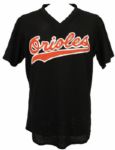 1985-95 Baltimore & Erie Orioles Game Worn Jersey (Lot of 2) 