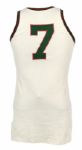 1970-71 Lucius Allen Milwaukee Bucks Game Worn Jersey - Worn During Championship Season (MEARS A10)