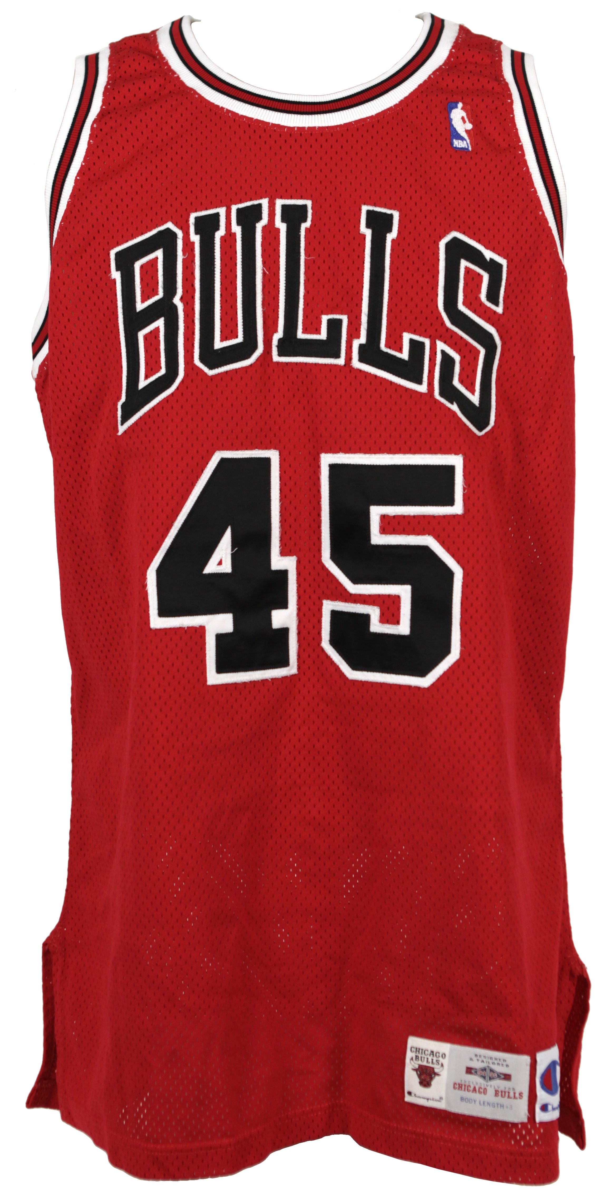 1994 95 Michael Jordan #45 Bulls Game Used Jersey