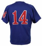 1984 Pete Rose Montreal Expos Game Worn BP Jersey (MEARS LOA)