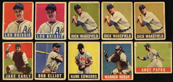 1933 Goudey & 1949  Leaf Card (Lot of 26)
