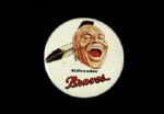 1953-65 Milwaukee Braves 2" Pinback Button 
