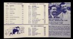1961 Green Bay Packers UW & UWM Football Schedule 