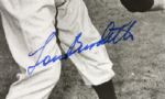 1990s Lou Burdette New York Yankees Signed 8 x 10 Photo (Lot of 2)  - JSA Sticker 