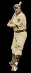 1908-09 Honus Wagner Pittsburgh Pirates 9" x 2" Original Production Art Charles Conlon Photograph "The Sporting News Collection" 