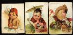 1889 McLaughlin Coffee Advertising Card 5" x 3 1/2" (Lot of 3) 
