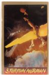 1983 Norm Nixon Los Angeles Lakers 22" x 36" Nike Poster - Rare 